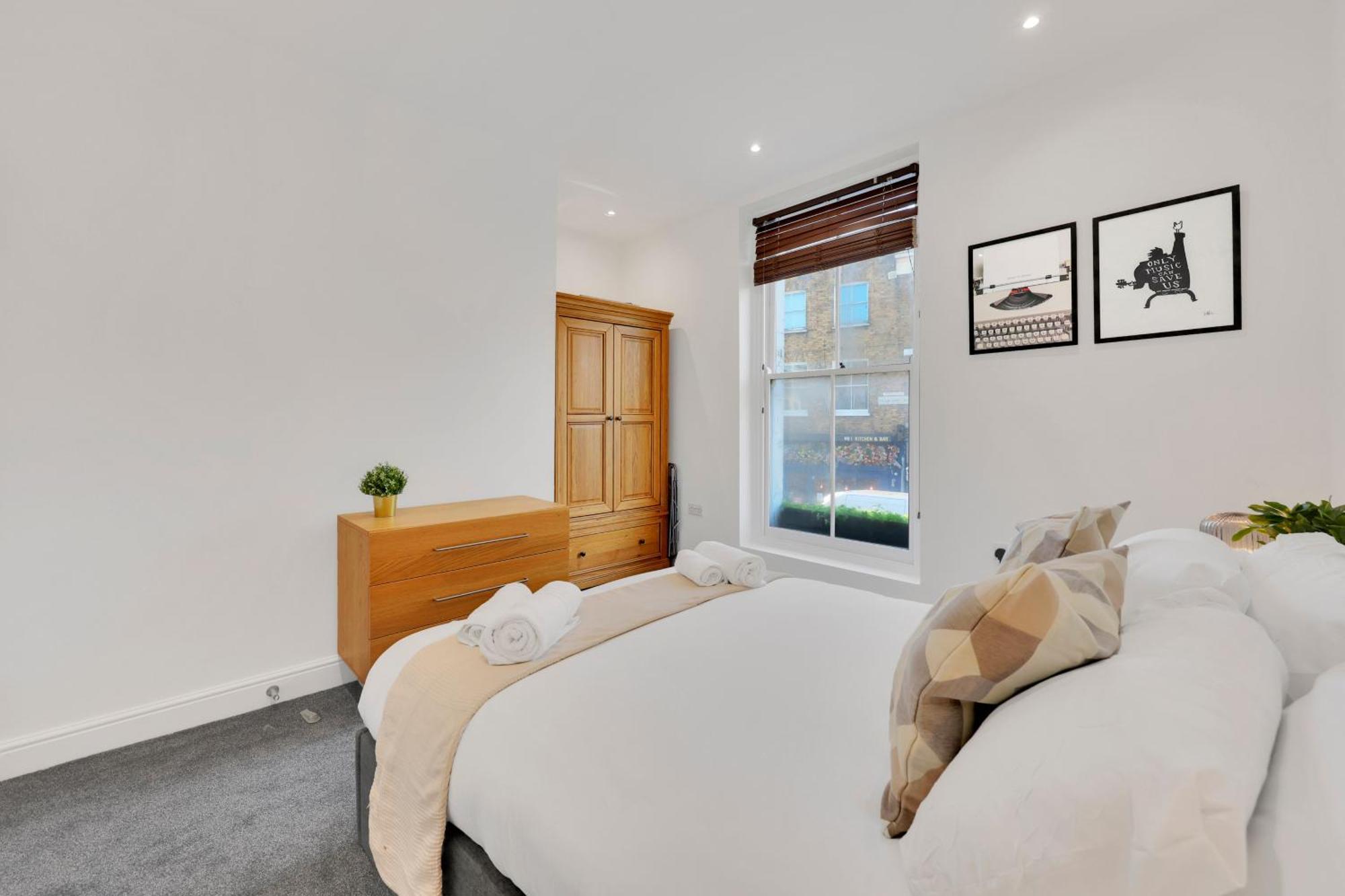 Appartement 1 Bedroom Short Term & Flexible Renting Hackney With Free Wifi *