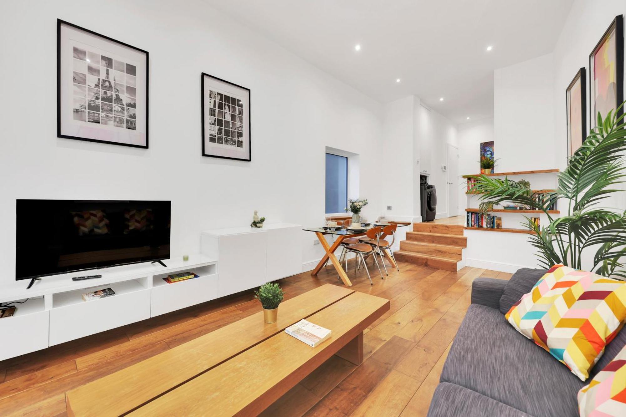 Appartement 1 Bedroom Short Term & Flexible Renting Hackney With Free Wifi *