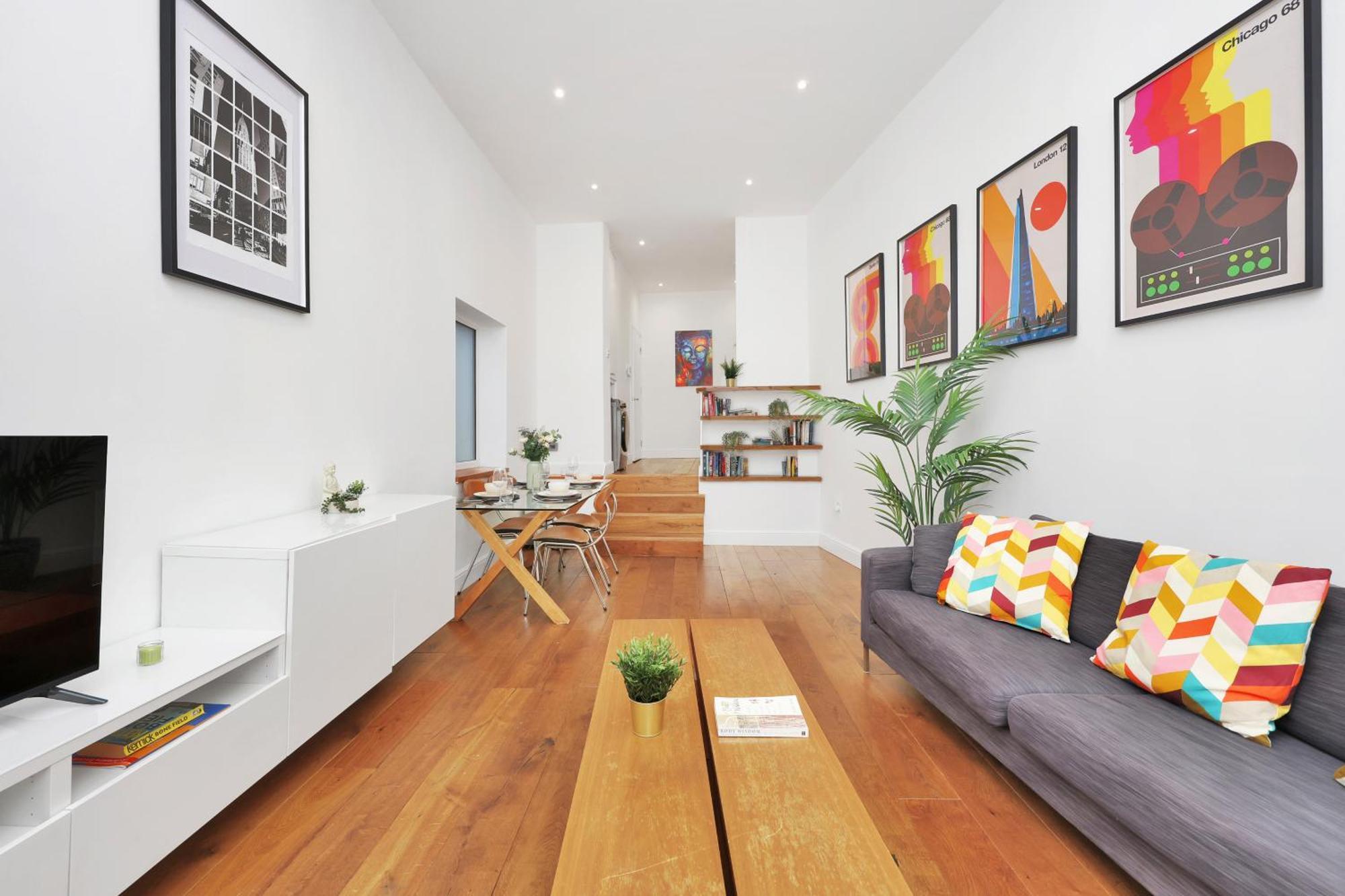 Appartement 1 Bedroom Short Term & Flexible Renting Hackney With Free Wifi *